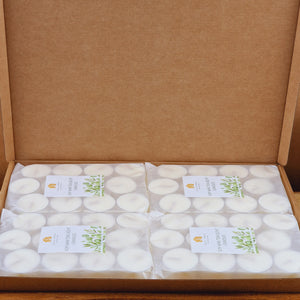 48 Unscented Soy Wax Tea Lights Subscription