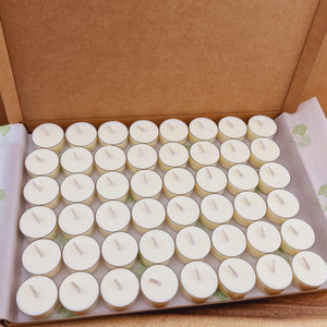 48 Unscented Soy Wax Tea Lights Subscription